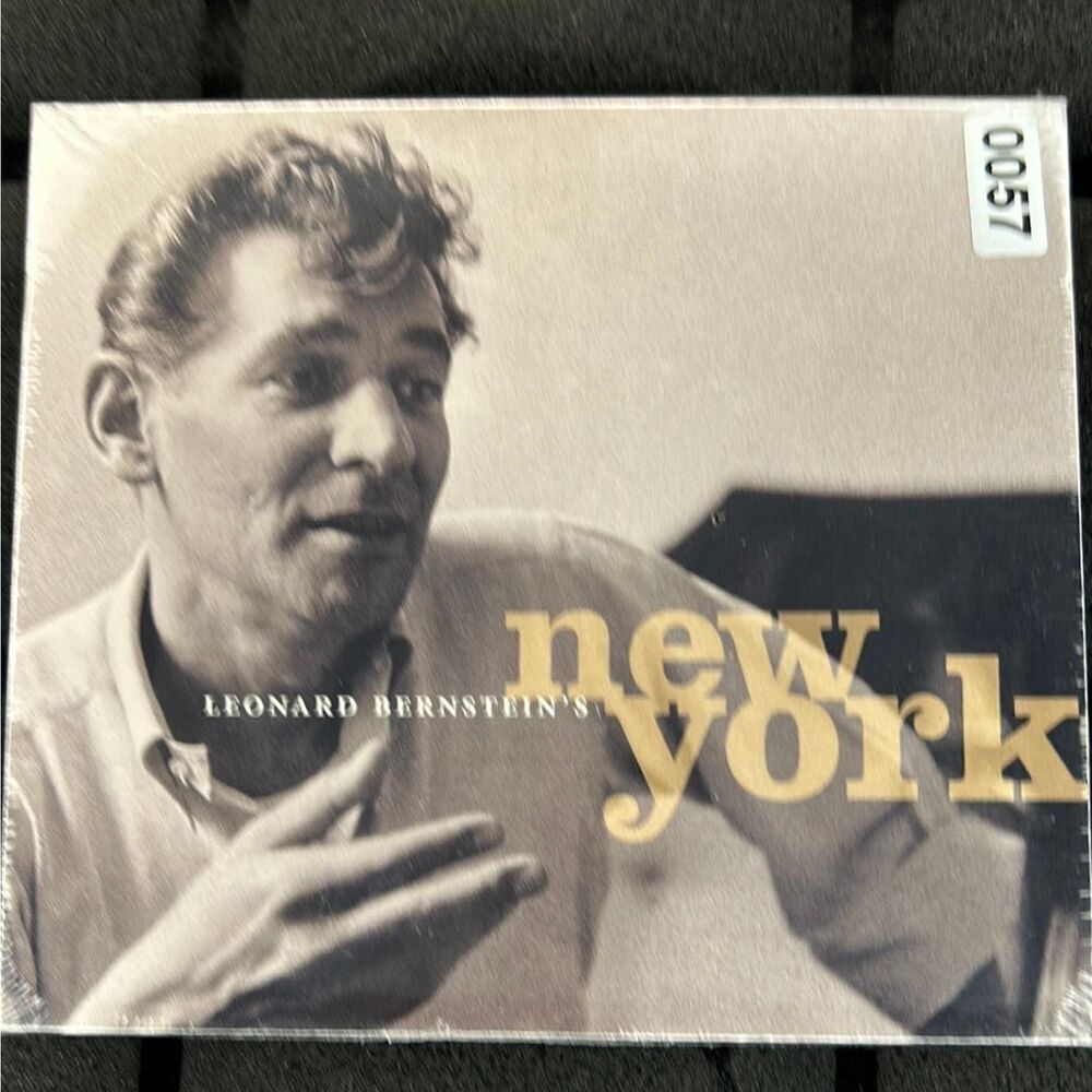 Leonard Bernstein's New York CD, 1996, Nonesuch SEALED NEW ERIC STERN